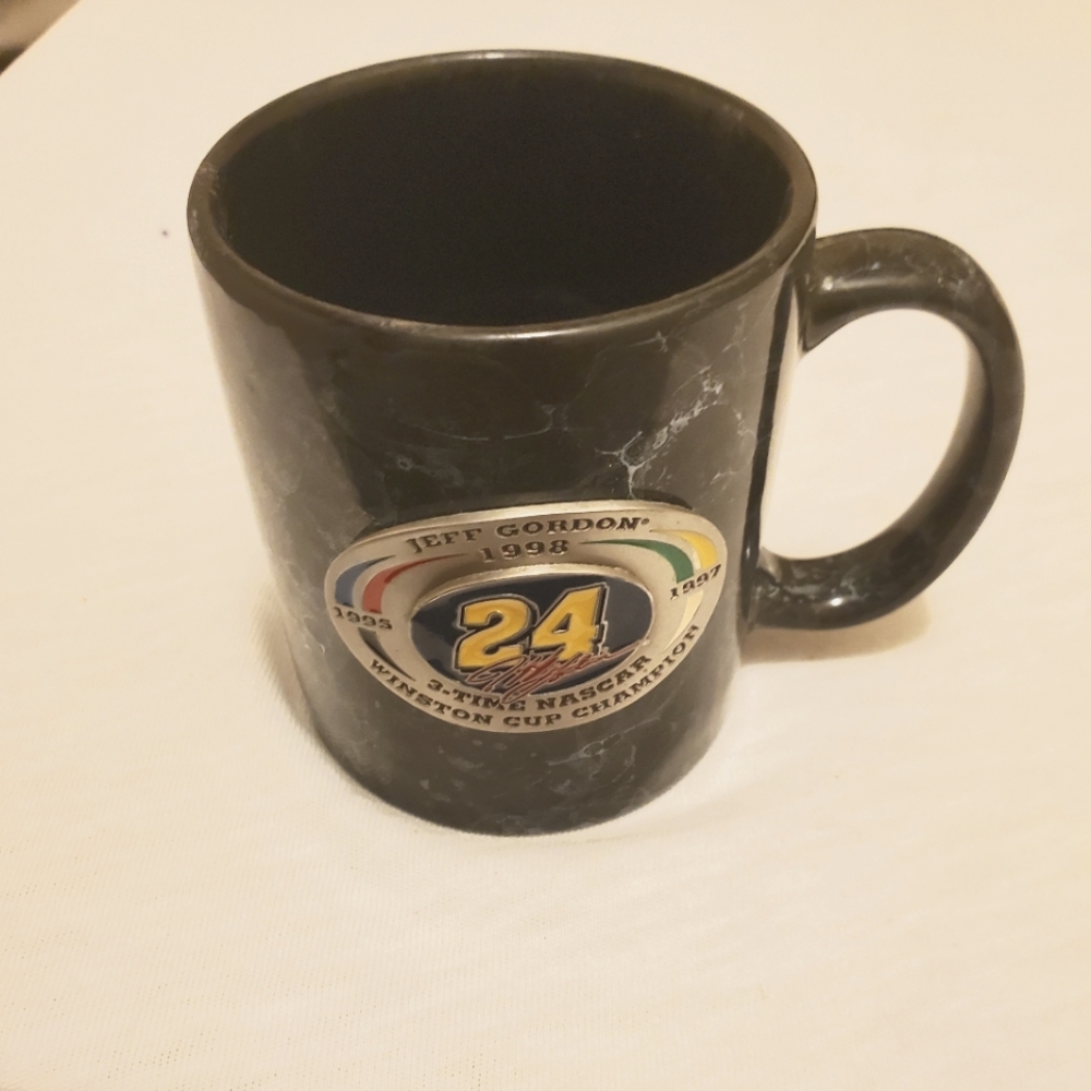1999 Jeff Gordon #24 Nascar Winston Cup Championship Coffee Mug 3 Time Champion